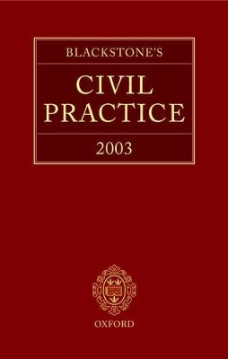 Blackstone's Civil Practice - 
