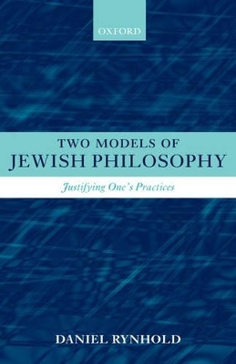 Two Models of Jewish Philosophy - Daniel Rynhold