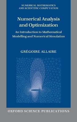 Numerical Analysis and Optimization - Gr&eacute;goire Allaire
