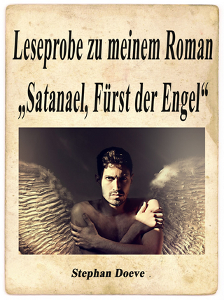 Leseprobe zu meinem Roman 