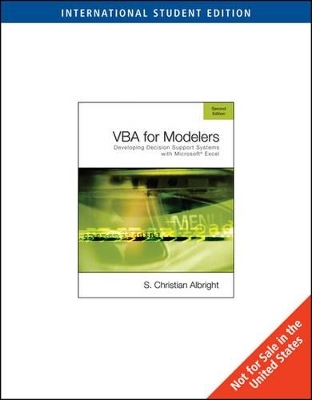 Vba for Modelers