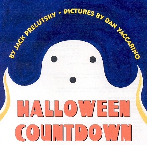 Halloween Countdown Board Book - Jack Prelutsky