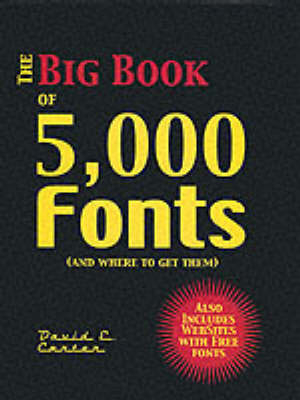 The Big Book of 5,000 Fonts