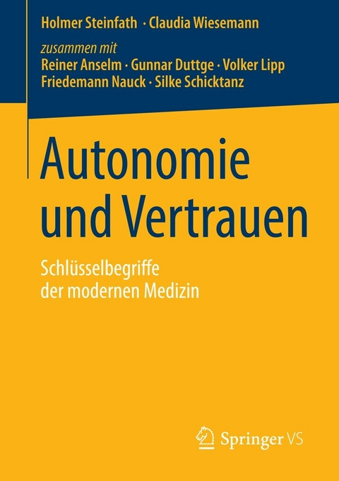 Autonomie und Vertrauen - 