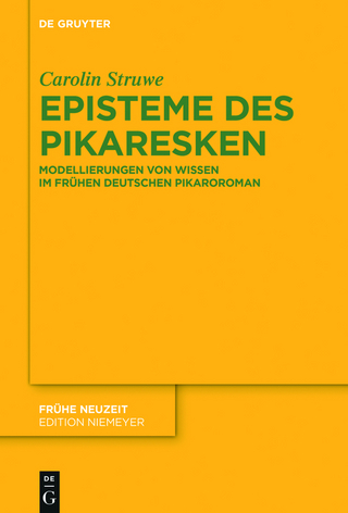Episteme des Pikaresken