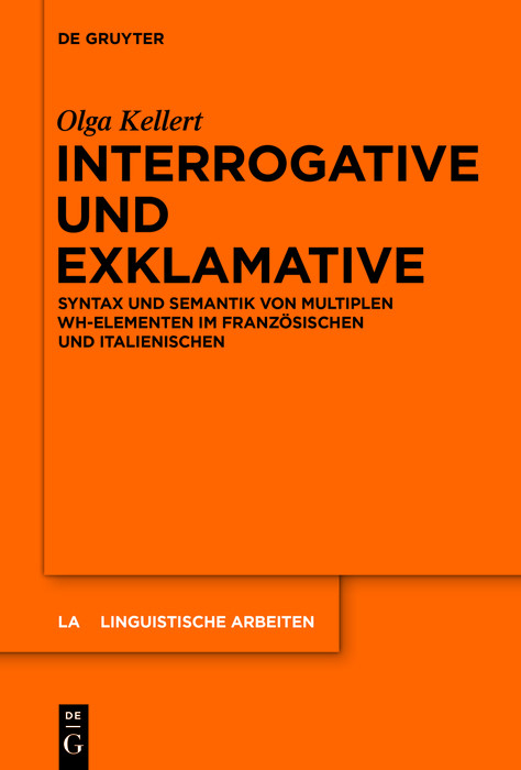Interrogative und Exklamative -  Olga Kellert