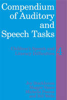 Compendium of Auditory and Speech Tasks, with CD-ROM