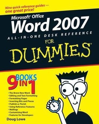 Word 2007 All-in-one Desk Reference For Dummies - Doug Lowe