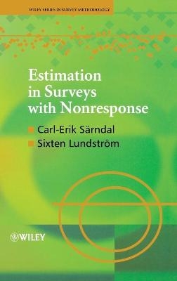 Estimation in Surveys with Nonresponse - Carl-Erik S&auml;rndal, Sixten Lundstr&ouml;m