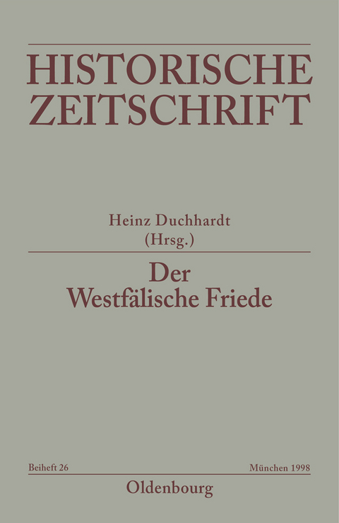 Der Westf&auml;lische Friede - 