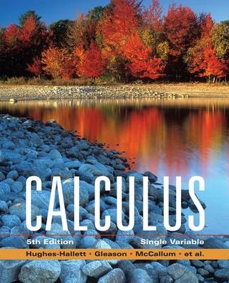 Calculus - Deborah Hughes-Hallett, Andrew M. Gleason, William G. McCallum, David O. Lomen, David Lovelock