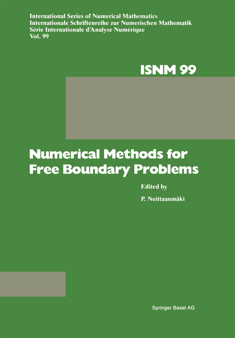 Numerical Methods for Free Boundary Problems -  VEITTAANM&Auml;KI