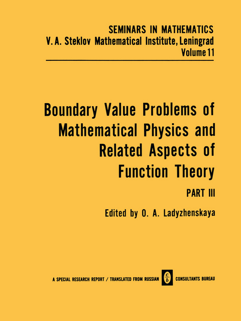 Boundary Value Problems of Mathematical Physics and Related Aspects of Function Theory - 