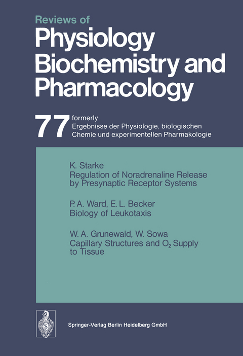 Ergebnisse der Physiologie, biologischen Chemie und experimentellen Pharmakologie - R. H. Adrian, E. Helmreich, H. Holzer, R. Jung, K. Kramer, O. Krayer, R. J. Linden, F. Lynen, P. A. Miescher, J. Piiper, H. Rasmussen, A. E. Renold, U. Trendelenburg, K. Ullrich, W. Vogt, A. Weber
