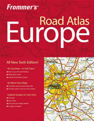 Frommer's Road Atlas Europe -  British Automobile Association