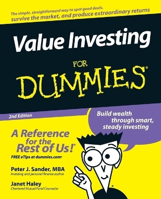 Value Investing For Dummies - Peter J. Sander, Janet Haley