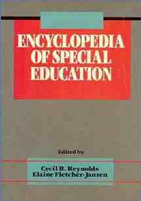 Concise Encyclopaedia of Special Education - Cecil R. Reynolds, Elaine Fletcher Janzen, Elaine Fletcher-Janzen