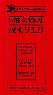 The International Menu Speller