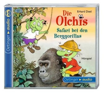 Die Olchis. Safari bei den Berggorillas (2 CD) - Erhard Dietl