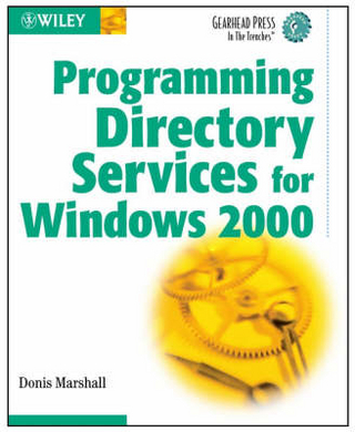 Programming Directory Services for Windows 2000