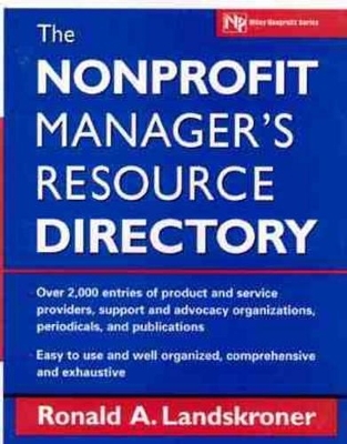 The Nonprofit Manager's Resource Directory