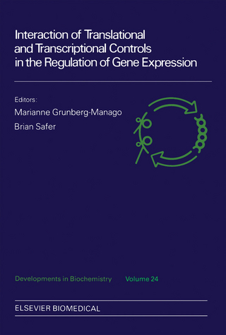 Interaction of Translational and Transcriptional Controls in the Regulation of Gene Expression