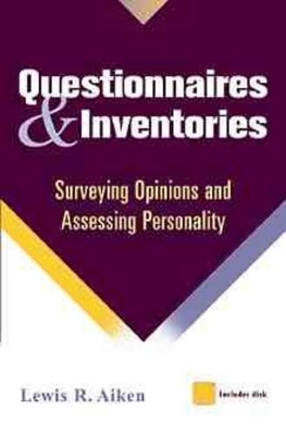 Questionnaires and Inventories - Lewis R. Aiken