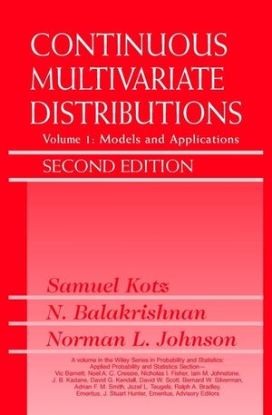 Continuous Multivariate Distributions, Volume 1 - Samuel Kotz, Narayanaswamy Balakrishnan, Norman L. Johnson