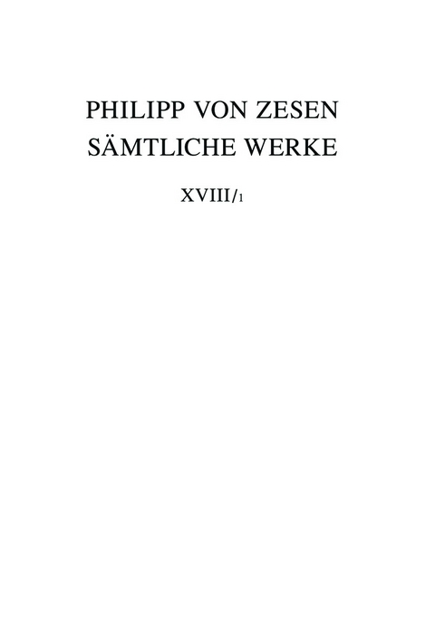 Coelum astronomico-poeticum - Philipp von Zesen