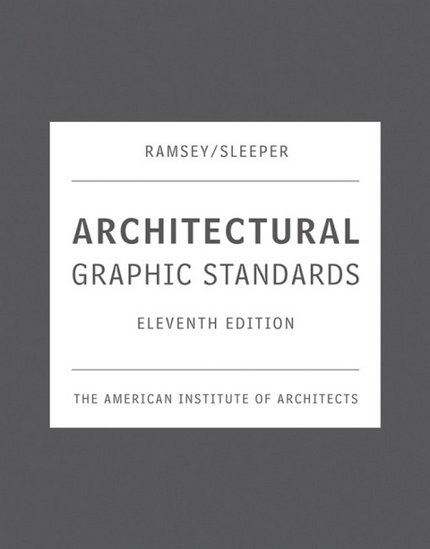Architectural Graphic Standards -  American Institute of Architects