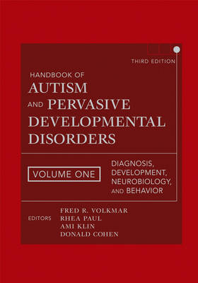 Handbook of Autism and Pervasive Developmental Disorders - 