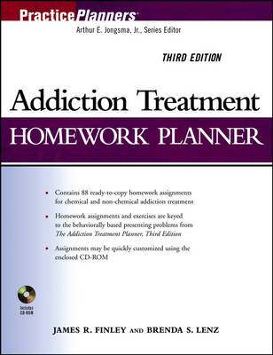Addiction Treatment Homework Planner - James R. Finley, Brenda S. Lenz