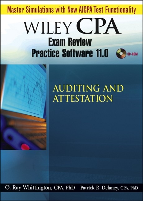 Wiley CPA Examination Review Practice Software-Audit 11.0 - Patrick R. Delaney