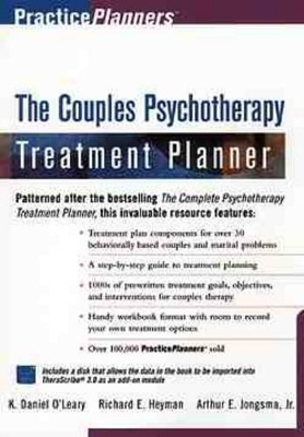 The Couples Therapy Treatment Planner - K. Daniel O'Leary, R.E. Heyman, Arthur E. Jongsma