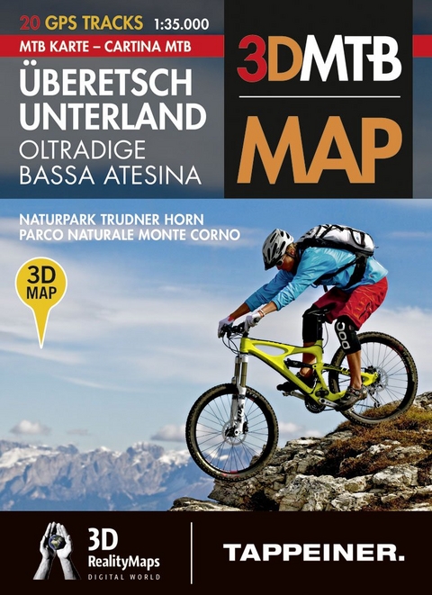 Mountainbike-Karte &Uuml;beretsch / Unterland - 