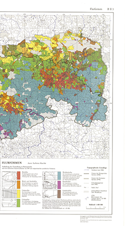 Flurformen 1:400 000 mit Beiheft (B II 3)