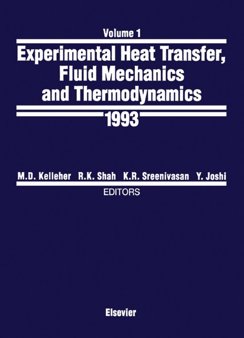 Experimental Heat Transfer, Fluid Mechanics and Thermodynamics 1993 - 