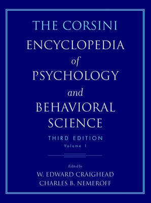 The Corsini Encyclopedia of Psychology and Behavioral Science - Raymond J. Corsini