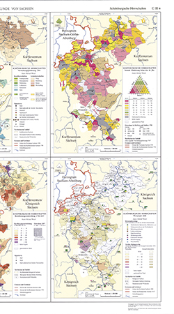 Schönburgische Herrschaften 1:200 000 mit Beiheft (C III 6)