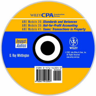 Wiley CPA Examination Review Impact Audios, ARE CD MODULE 2