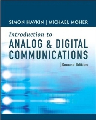 An Introduction to Analog and Digital Communications