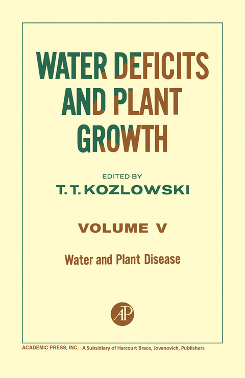 Water and Plant Disease - 