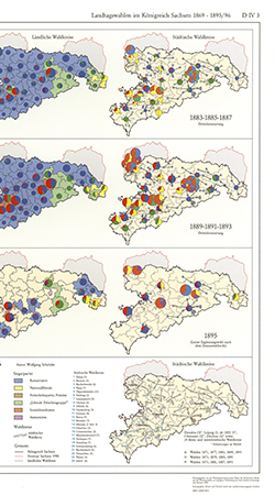 Landtagswahlen im Königreich Sachsen 1869-1895/1896 mit Beiheft (D IV 3)