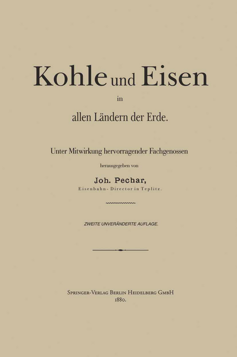 Kohle und Eisen in allen L&auml;ndern der Erde - 
