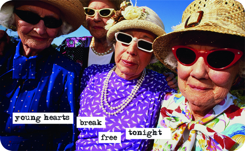 Brotzeitbrettchen "Young hearts"