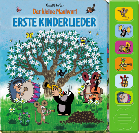 Tr&ouml;tsch Der kleine Maulwurf Erste Kinderlieder - 