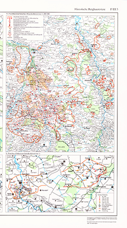 Historische Bergbaureviere 1:100 000 und 1:200 000 mit Beiheft (F III 3)