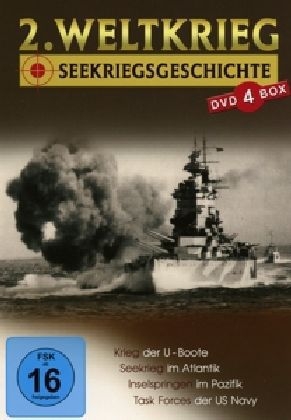 2. Weltkrieg - Seekriegsgeschichte, 4 DVDs
