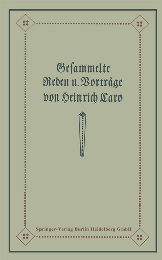 Gesammelte Reden und Vorträge