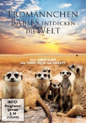 Erdm&auml;nnchen-Babies entdecken die Welt, 1 DVD